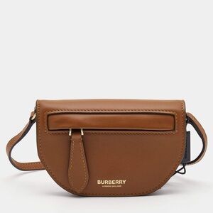 Burberry Brown Micro Olympia Bag